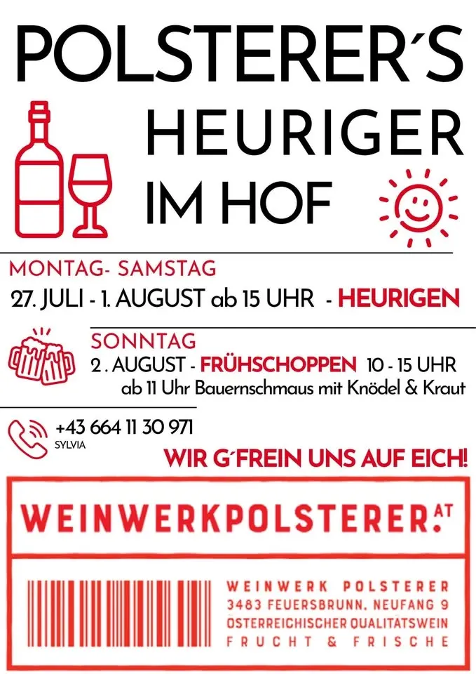 Polsterer's Heuriger im Hof 🍽