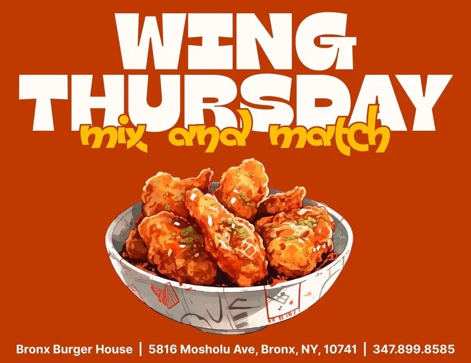 Wing Thursday Every Thursday