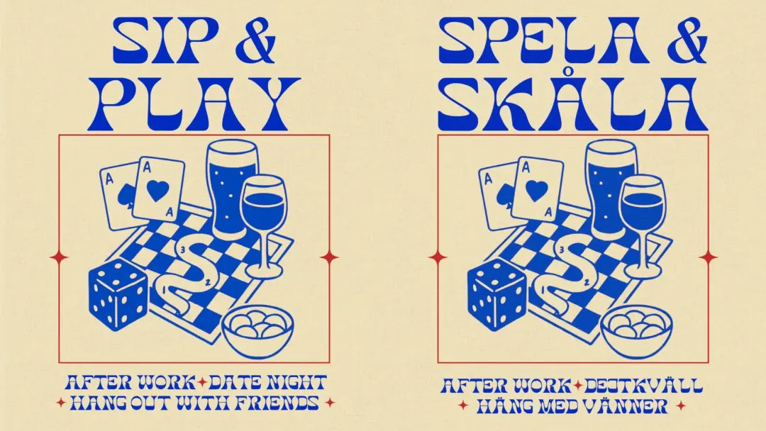 Spela & Skåla – Games & Drinks Night