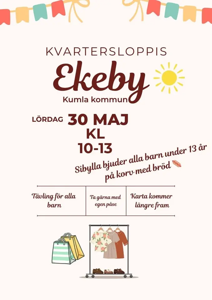 Kvartersloppis Ekeby, Kumla kommun