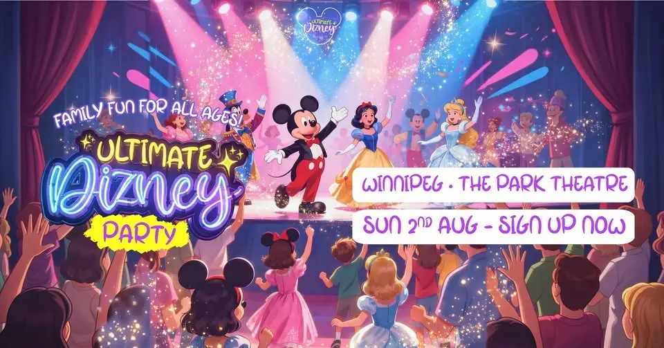 Ultimate Dizney Party Is Coming To Winnipeg!