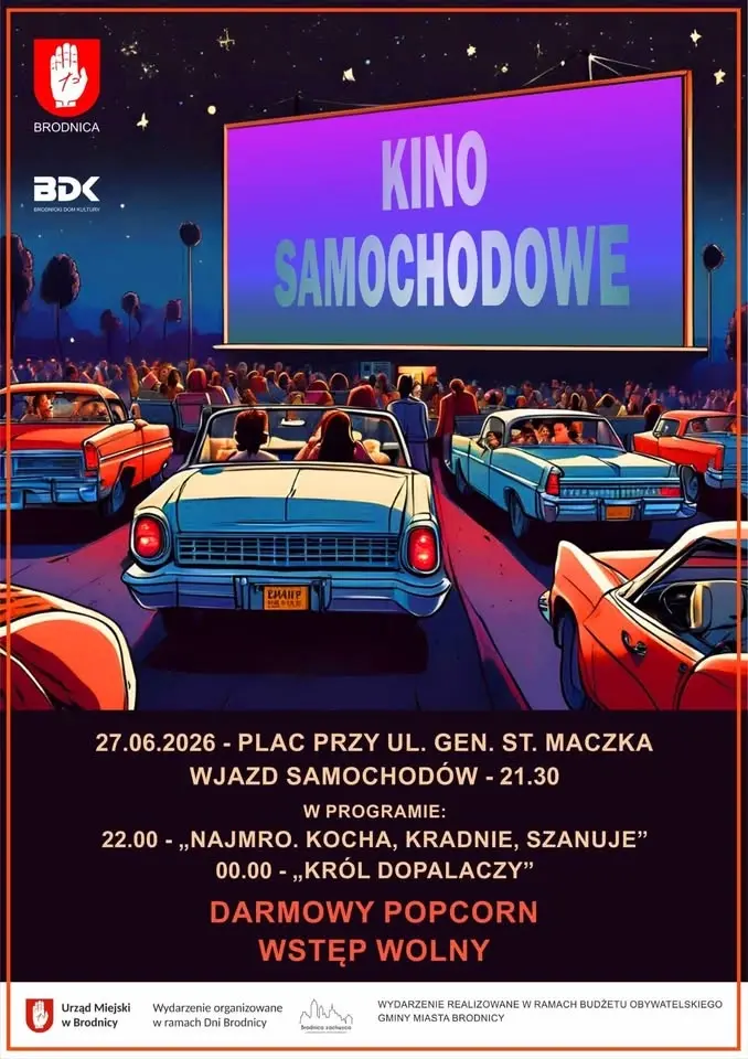 KINO SAMOCHODOWE / Plac przy ul. gen. St. Maczka