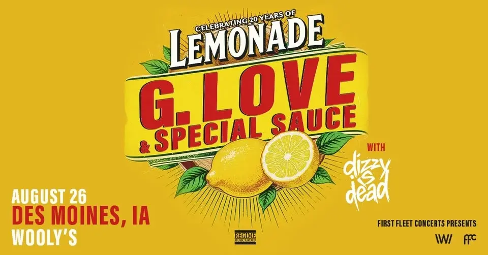 G. Love & Special Sauce with DIZZYISDEAD at Wooly's