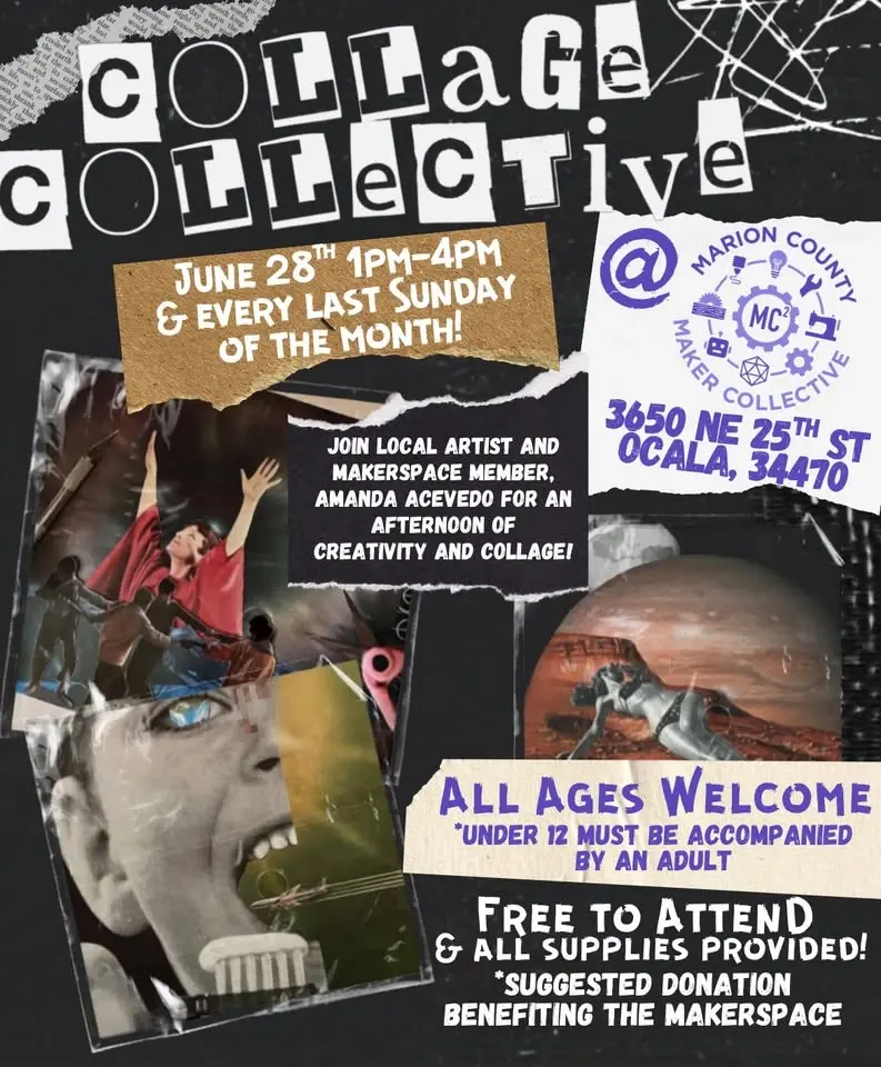 Collage Collective @ Marion County Maker Collective