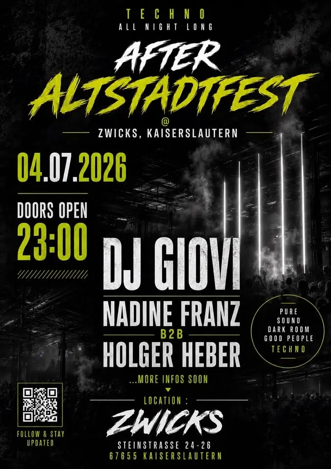 After Altstadtfest @ Zwicks - 04.07.2026