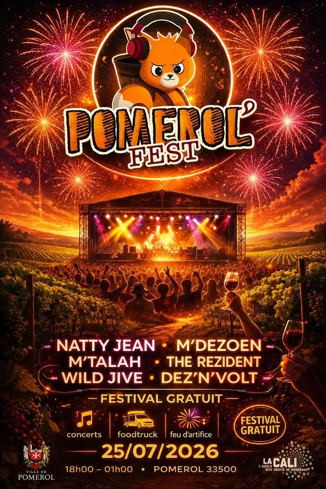 POMEROL ́ FEST 2026 _ Festival Gratuit