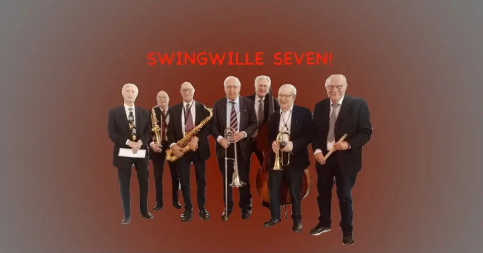 Jazz Swingville seven spelar swingmusik