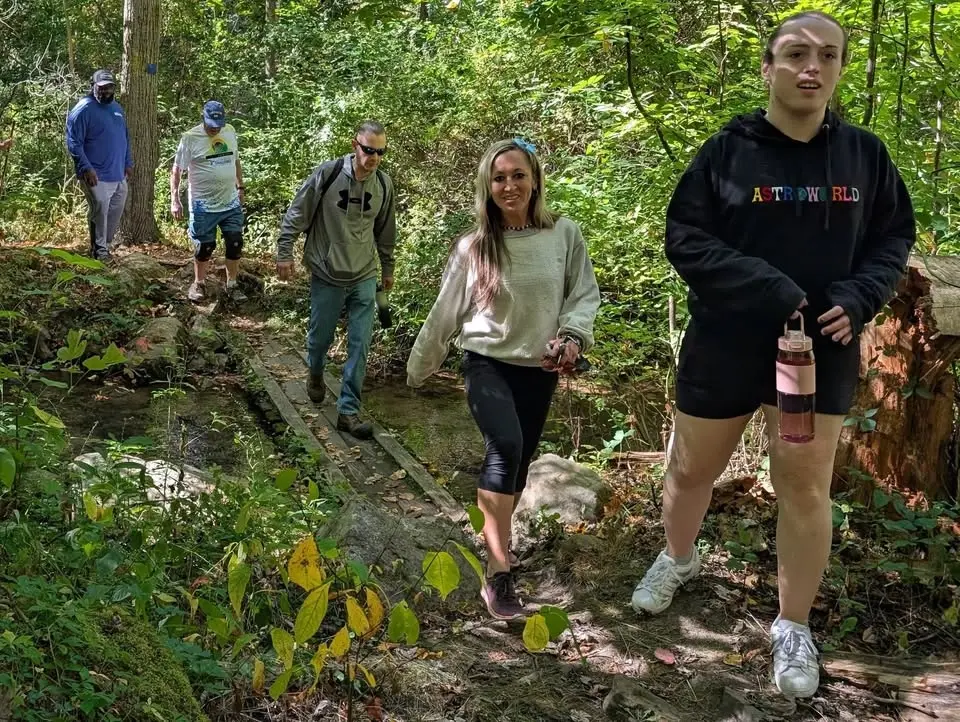 Hike at Durand Eastman Park