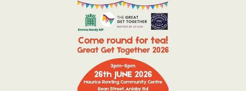 Come round for tea- Great Get Together 2026