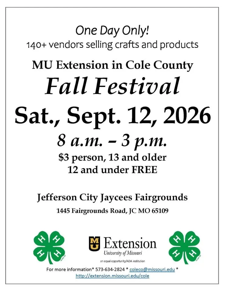 Cole County Extension Fall Festival