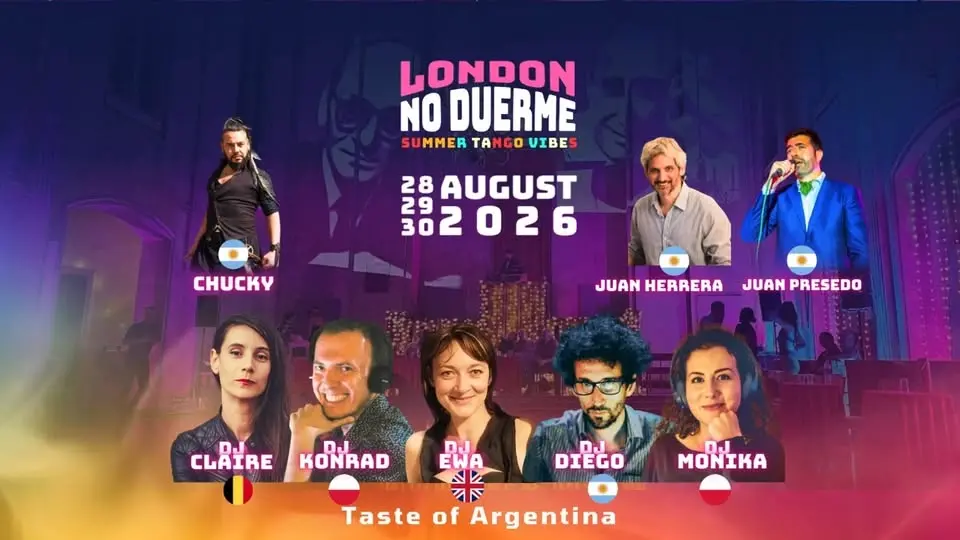 London No Duerme I Summer Tango Vibes I 2026 I Central London
