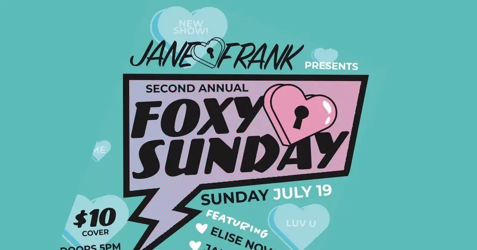 Jane Frank's Foxy Sunday ft. Joyce Lee & the Misfits, Lindy LaFontaine, Jane Frank, Elise Nova