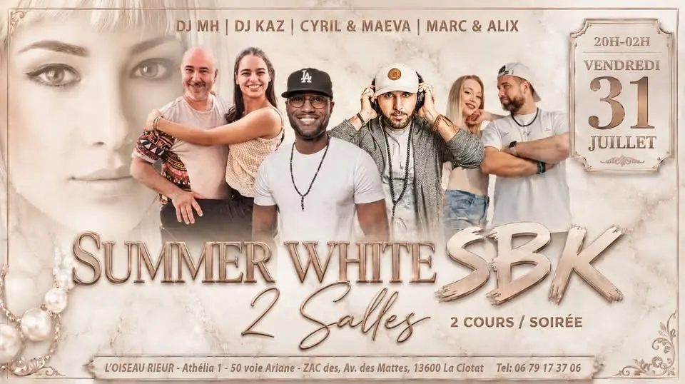 SUMMER WHITE  SB/K 2 SALLES 