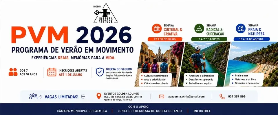 PVM 2026 - Programa de Verão em Movimento