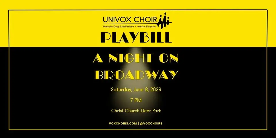 Univox Choir: A Night On Broadway