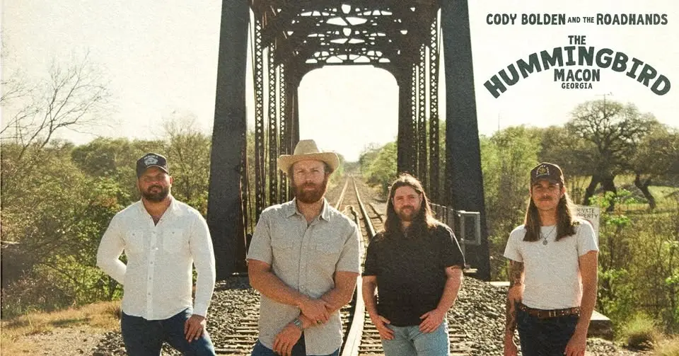 Cody Bolden & The Roadhands at The Hummingbird on Saturday, August 8th - Honky Tonk Show!