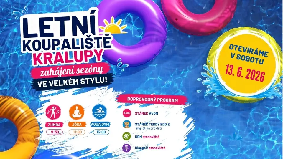 Zahájení letní sezóny na koupališti Kralupy nad Vltavou