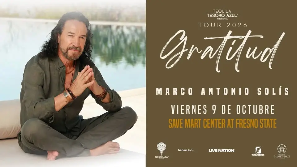 Marco Antonio Solís: Gratitud Tour 2026