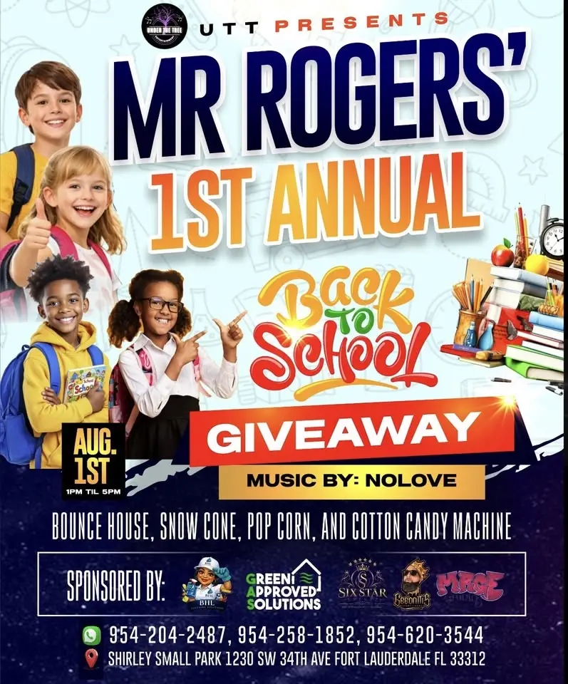 Mr. Rogers’ 1st Annual Back-to-School Giveaway