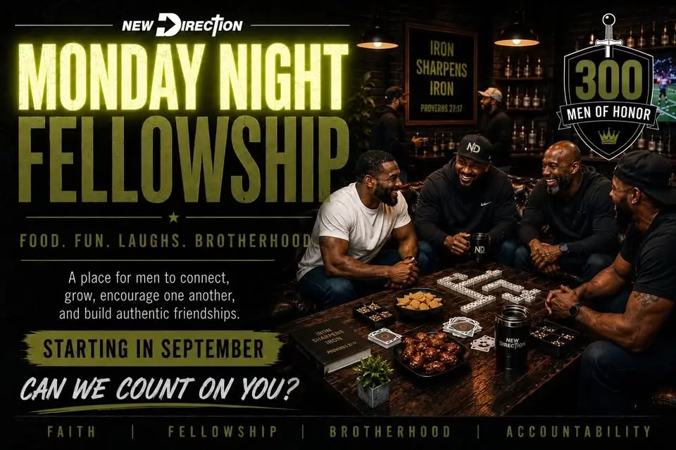 Monday Night Fellowship | New Direction Christian Church Mens Ministry