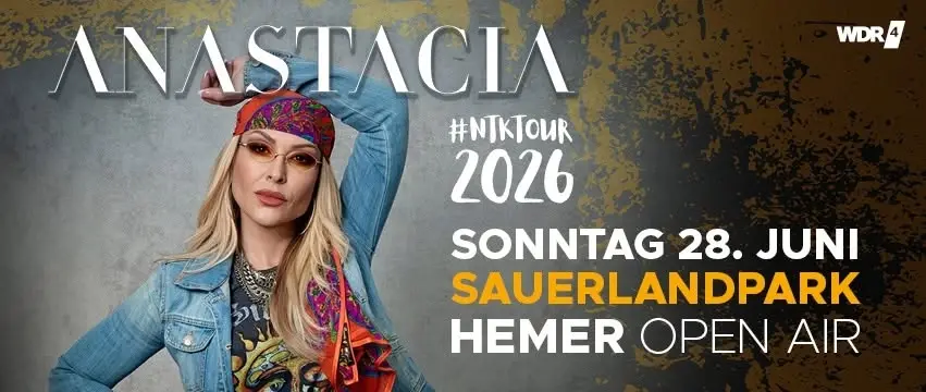 ANASTACIA live. #NTK26 Summer Tour.