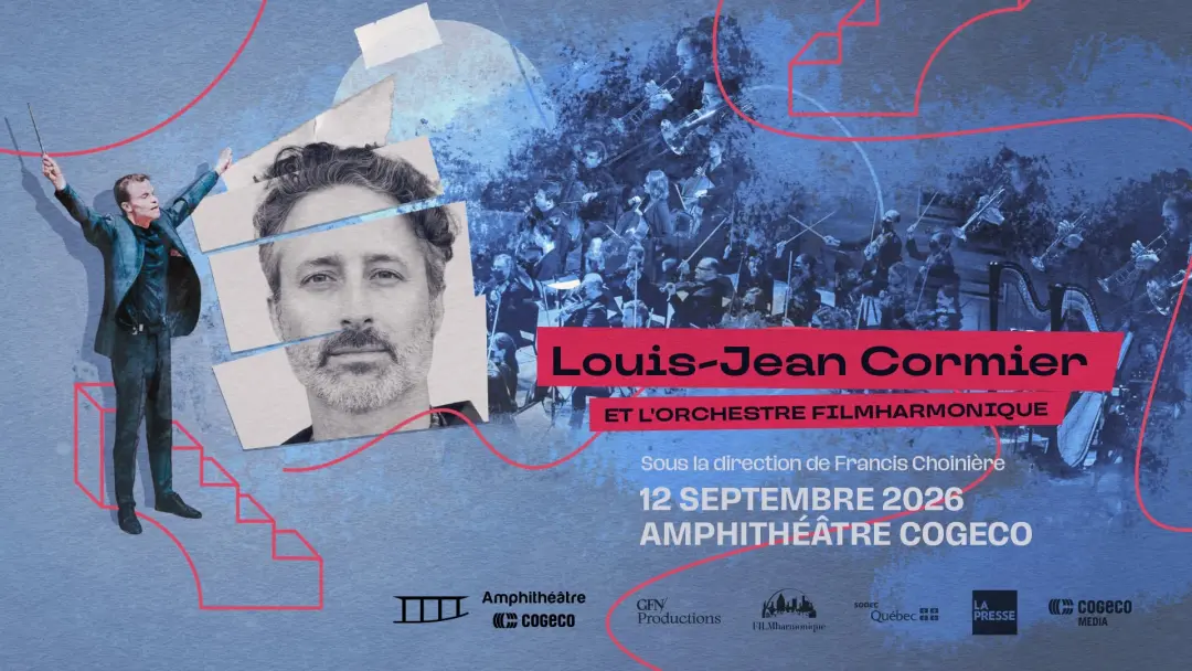 Louis-Jean Cormier et l’Orchestre FILMharmonique | Trois-Rivières