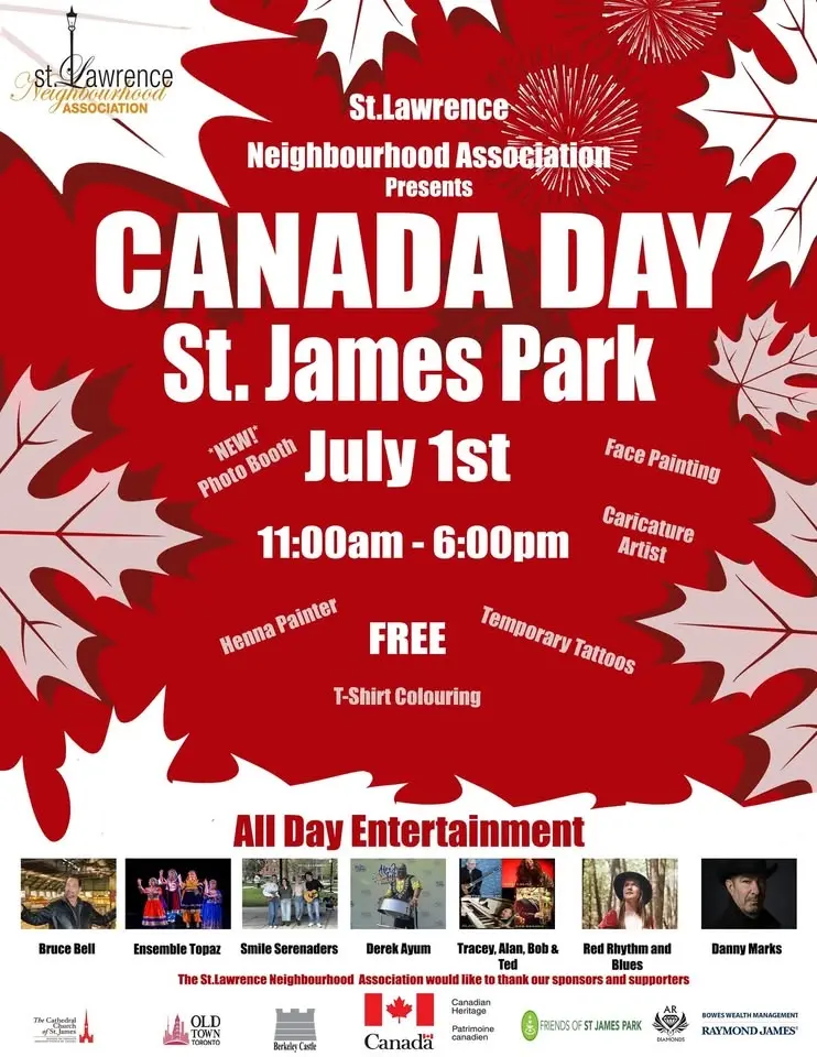 Canada Day in St. James Park