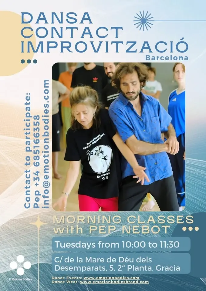 MORNING CONTACT IMPROVISATION CLASSES in Barcelona - All Tuesdays