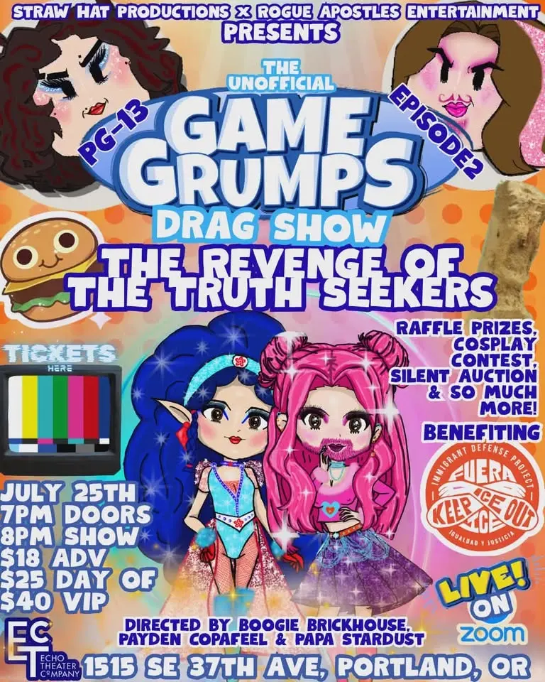 The Unofficial Game Grumps Drag Show: The Revenge Of The Truth Seekers