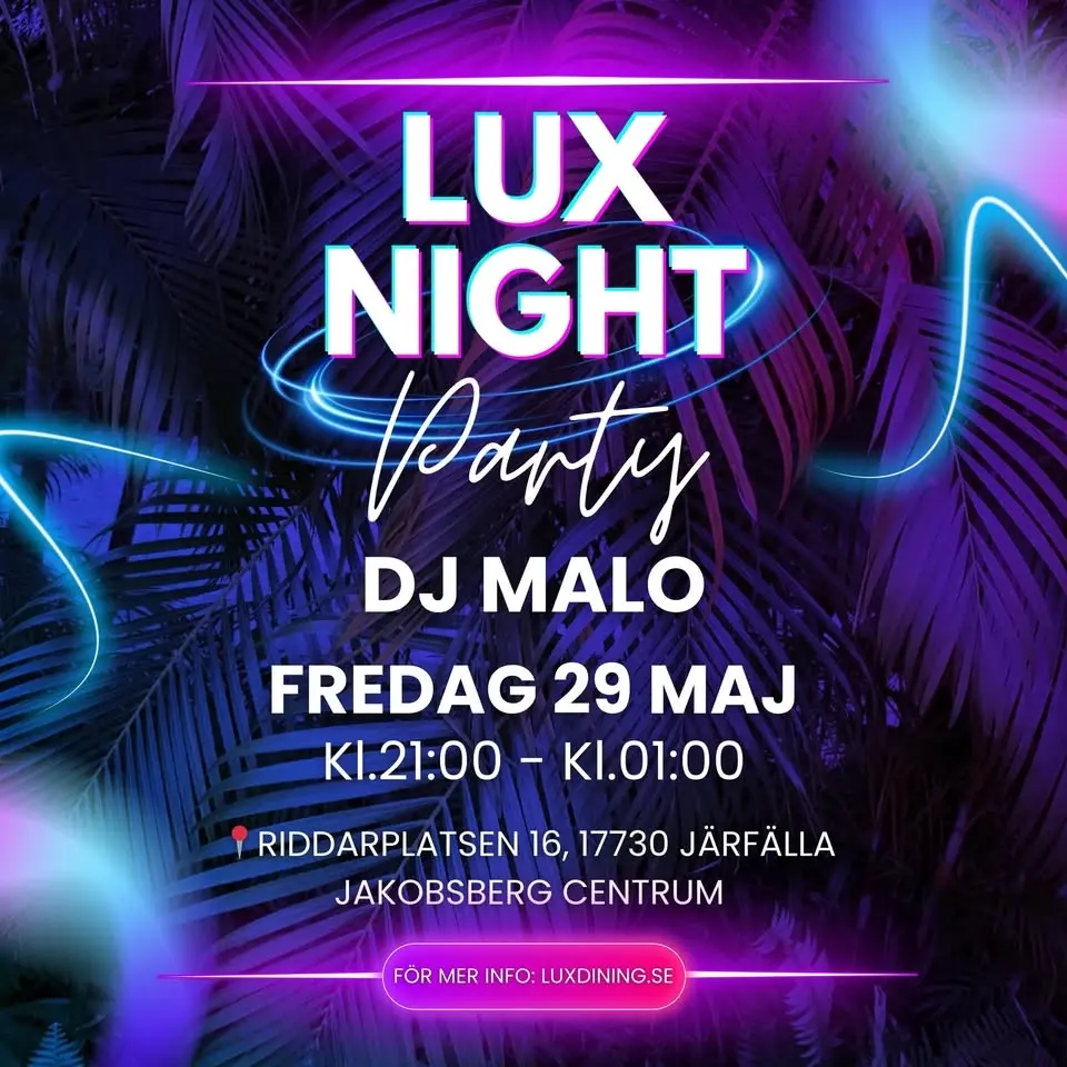 LUX CLUB – DJ MALO 🎧🪩🔥