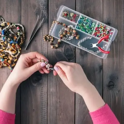 Necklace making 101 Class "BYOB" * $10 All Findings Provided for an 18" Necklace