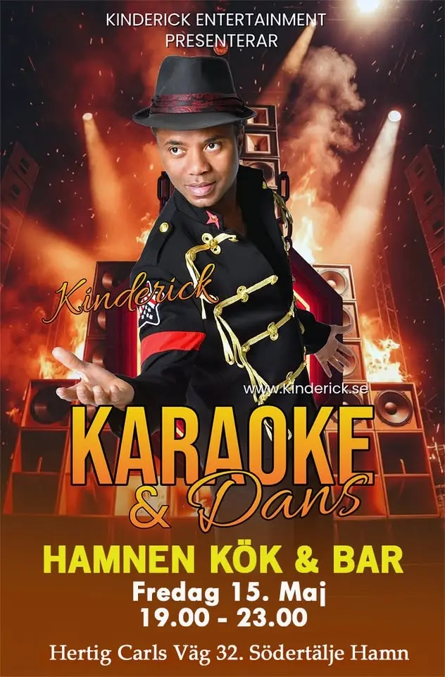 Karaokeparty & Dans på Hamnen kök & Bar
