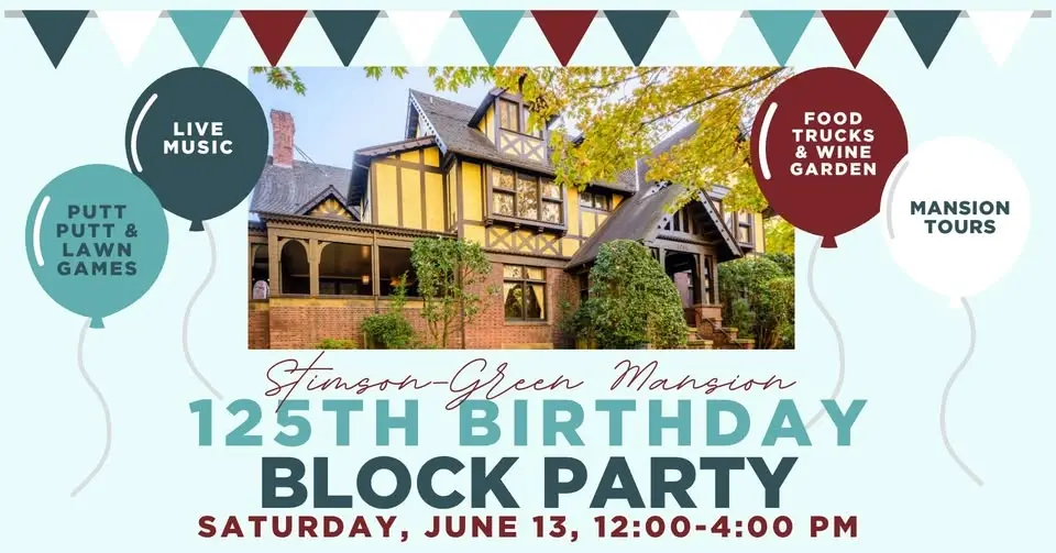 Stimson-Green Mansion 125th Birthday Block Party