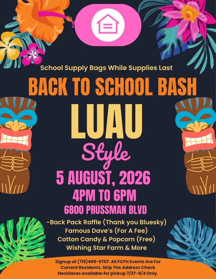 The 2026 FCFH Back To School Bash Luah Style
