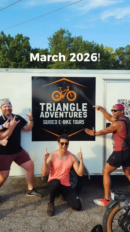 3 hour e-bike tour: Ghosts, Mystery, Raleigh History