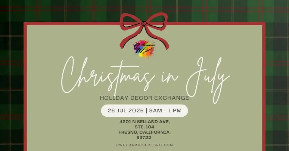 Christmas in July Holiday Decor Exchange 