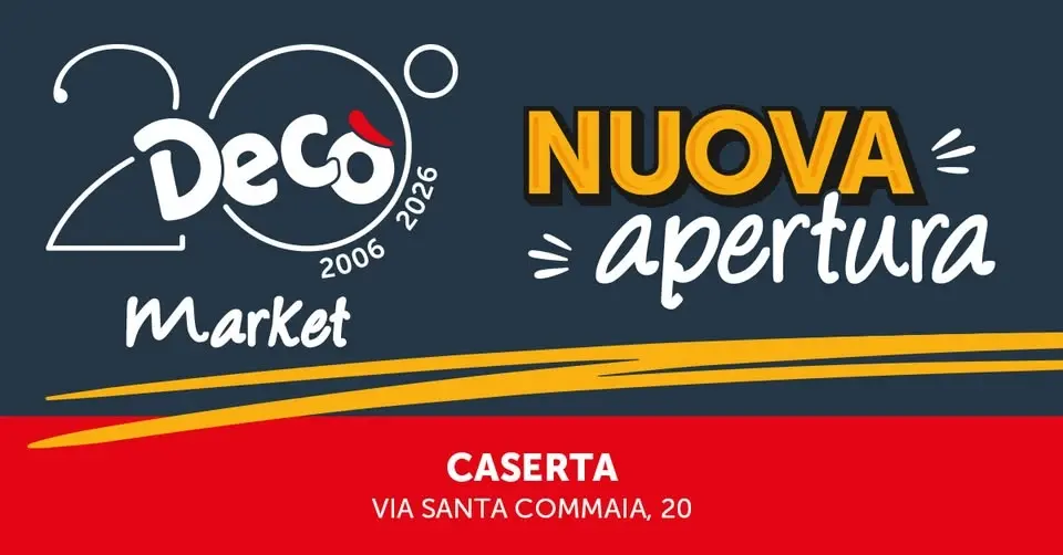 Nuova Apertura - Decò Market Caserta