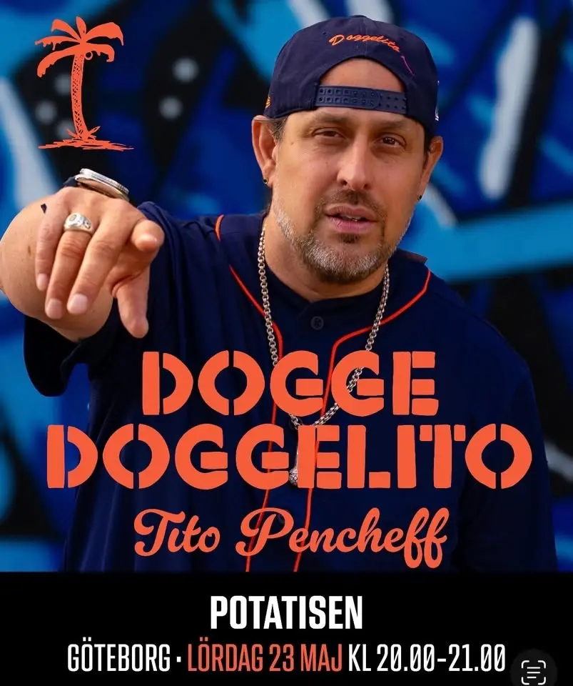 Dogge Doggelito från kultbandet Latin Kings till Potatisen (FRI ENTRE) KARAOKE DIREKT EFTER