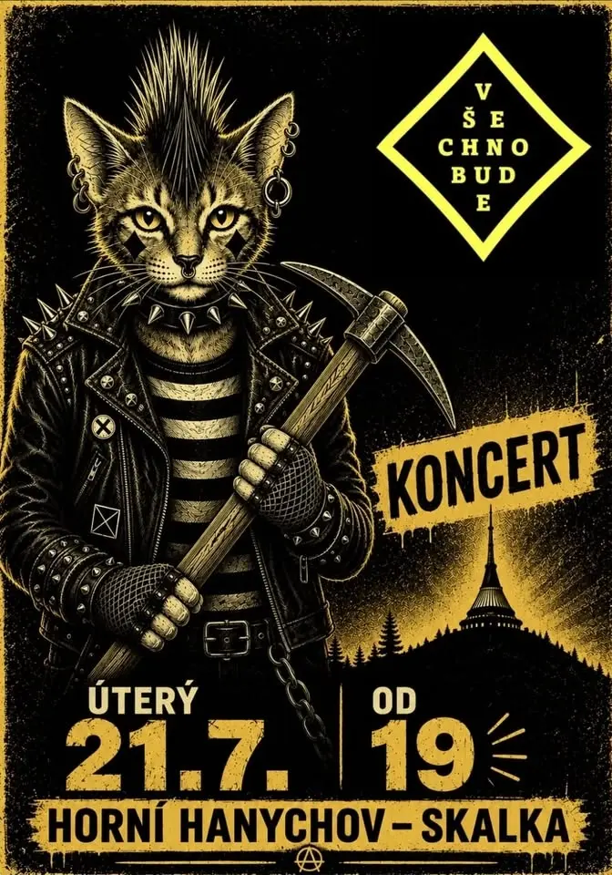 Koncert VŠECHNO BUDE ( bistro Skalka)