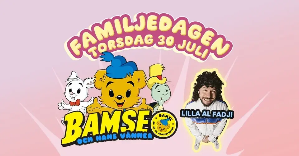 Familjedagen/ 30 Juli / Götaparken / Hugo Event
