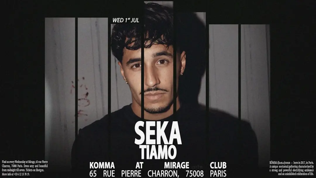 Kömma - Mirage: Seka, Tiamo