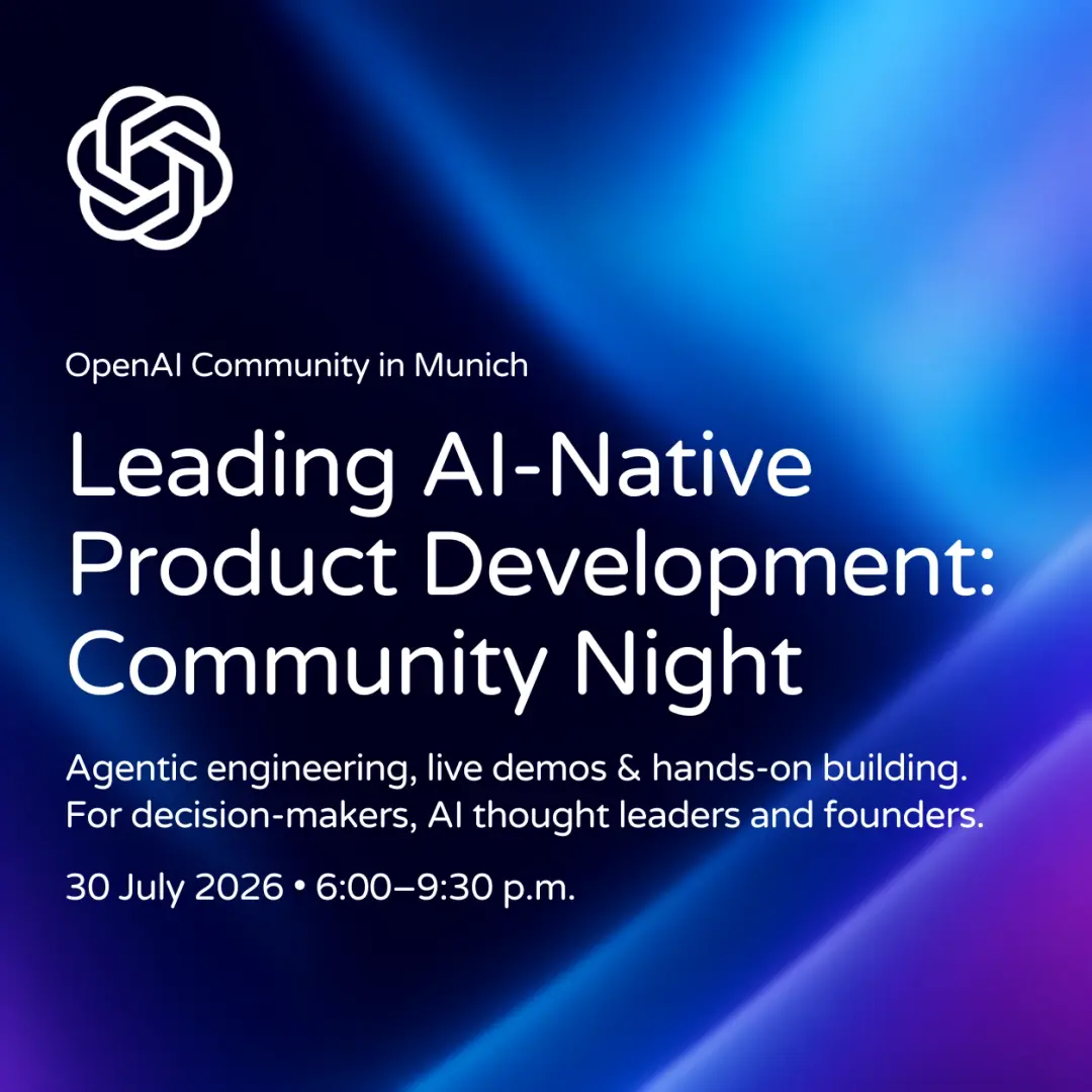 Leading AI-Native Product Development: Community Night
