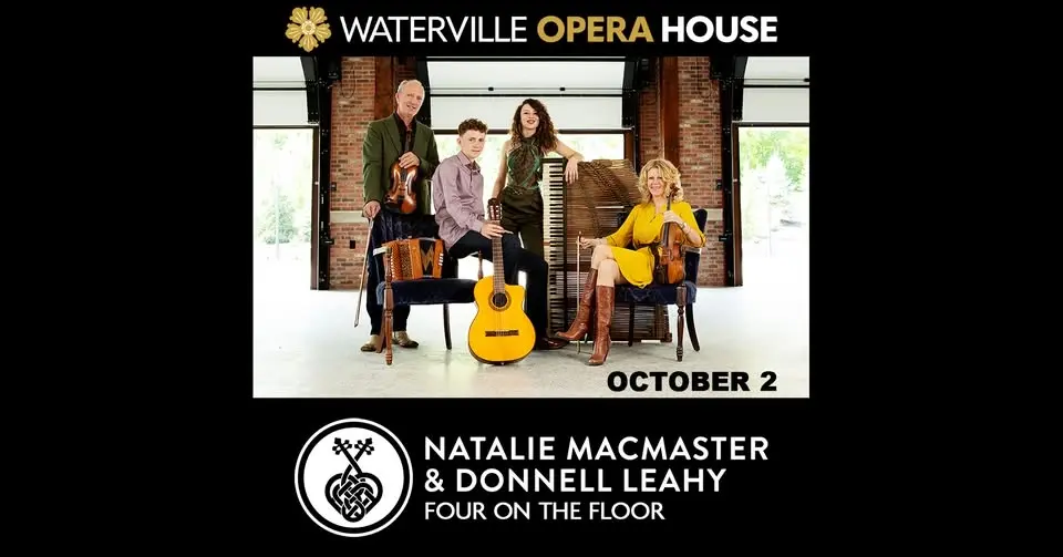 Natalie MacMaster & Donnell Leahy in Waterville, ME