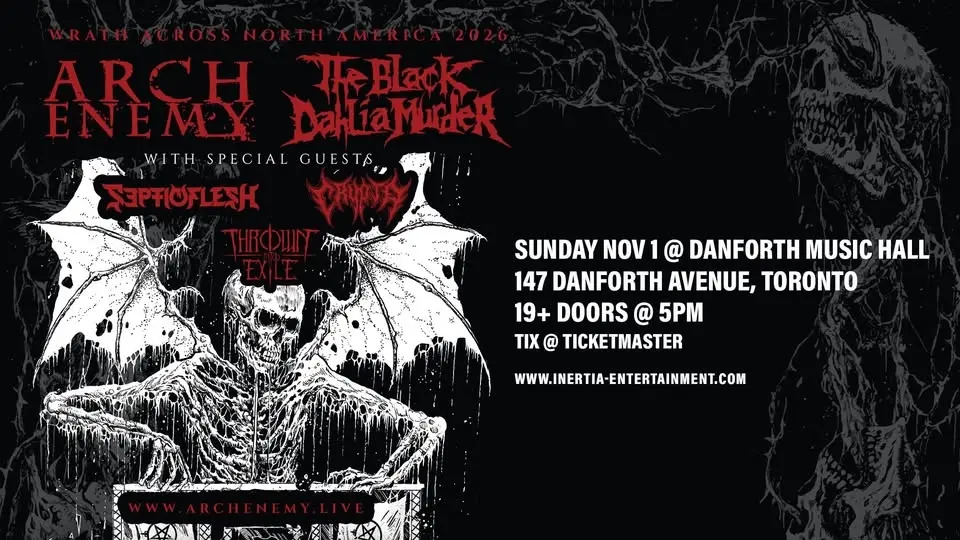 Arch Enemy & The Black Dahlia Murder - Wrath Across North America 2026