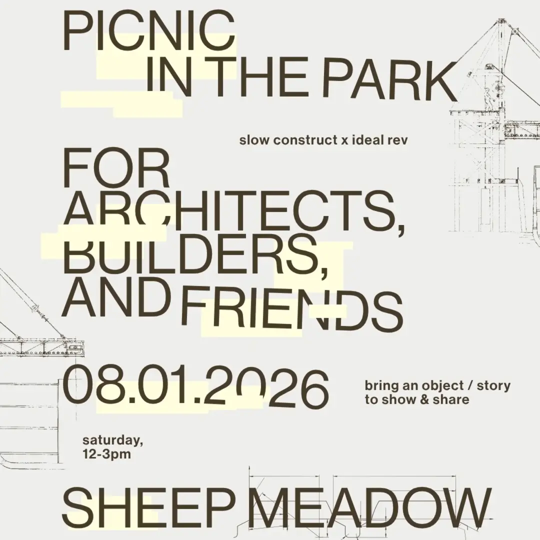 Picnic in the Park: Architects, Builders, and Friends