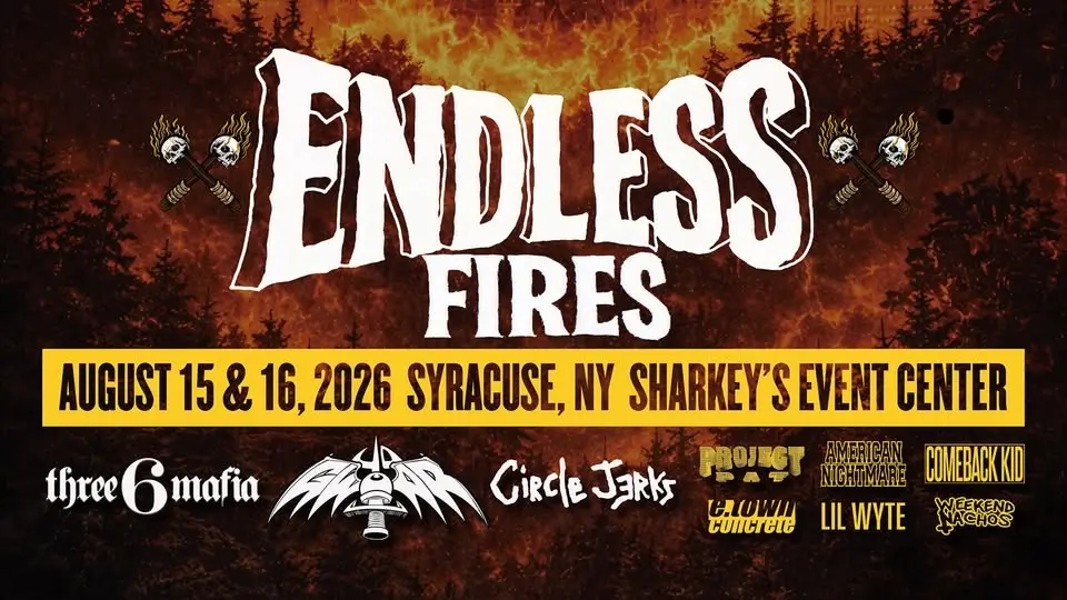 Three 6 Mafia, Gwar, Circle Jerks - Syracuse NY Endless Fires Fest