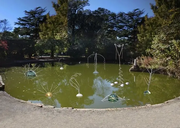 Serpentine Sibyls - A Floating Sculptural Installation by Daniel Rothbart