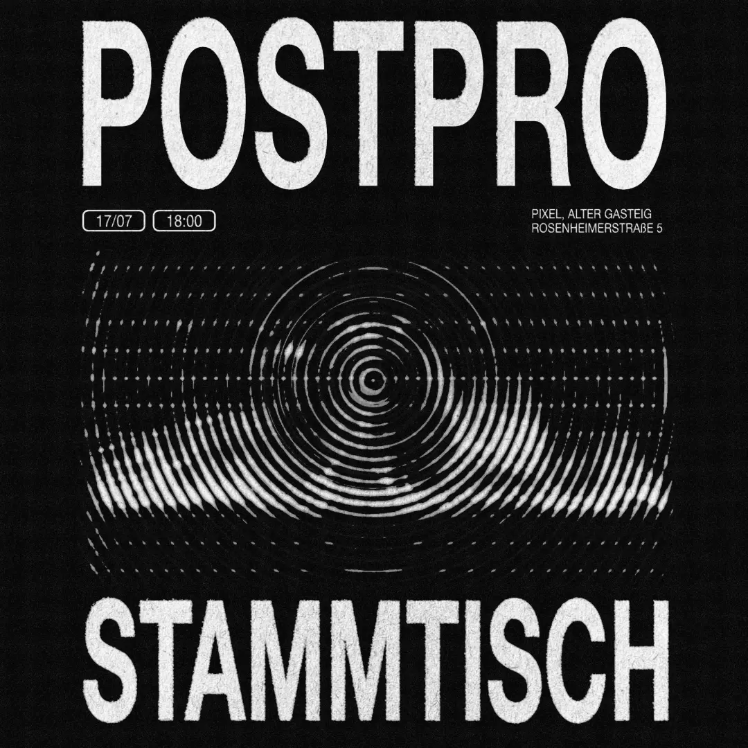 POSTPRO STAMMTISCH - 1st Edition
