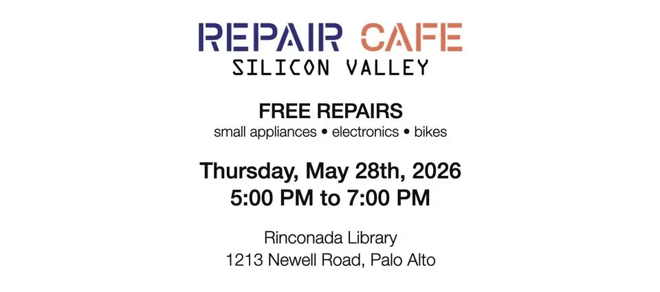 Free Repairs at the Rinconada Library in Palo Alto