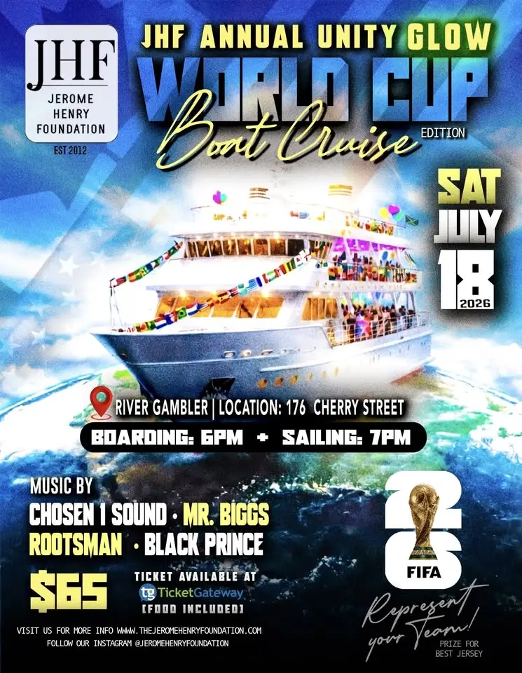 JEROME HENRY FOUNDATION UNITY BOAT CRUISE 2026 (World Cup Edition)
